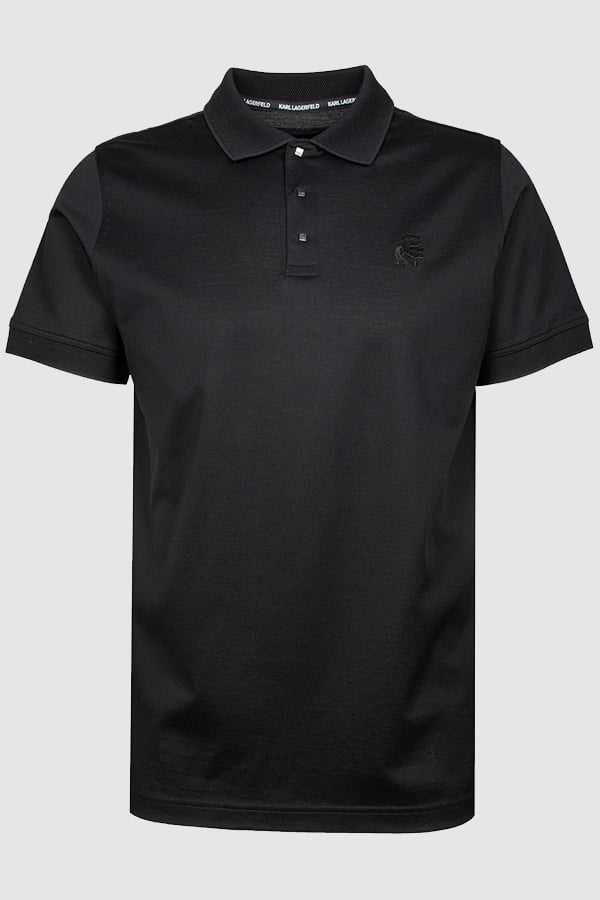 ΜΠΛΟΥΖΑ POLO KARL LAGERFELD - 990 ΜΑΥΡΟ